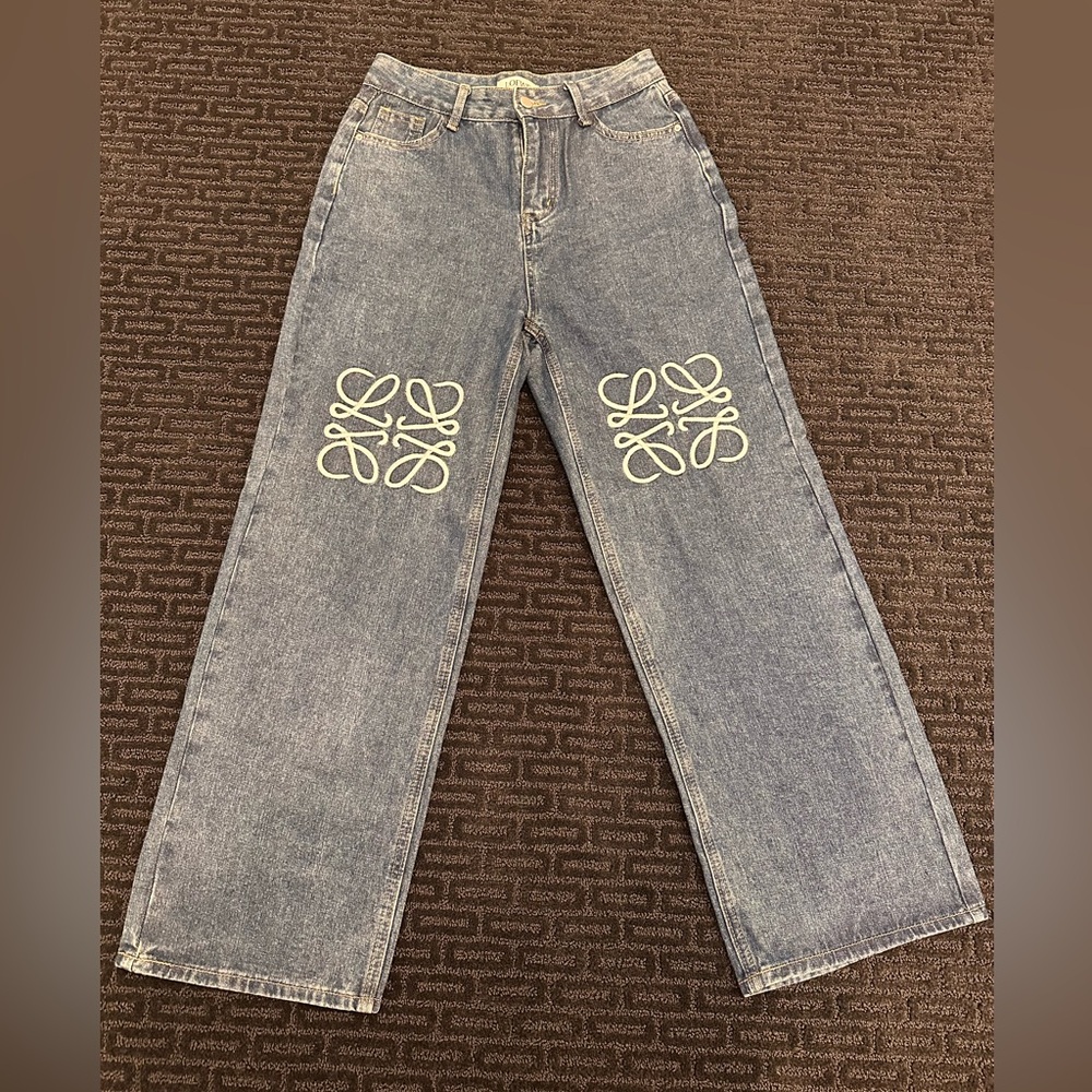 LOEWE Anagram Baggy Jeans